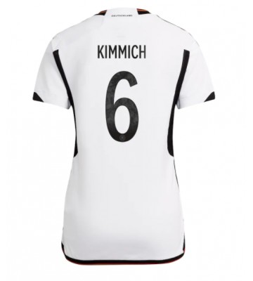 Maillot de foot Allemagne Joshua Kimmich #6 Domicile Femmes Monde 2022 Manches Courte